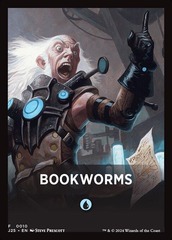 Bookworms Theme Card